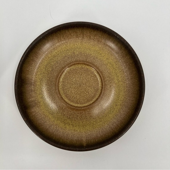 Denby Langley Stonewear Teacup Mug and Saucer Set Romany Brown - Picture 8 of 8